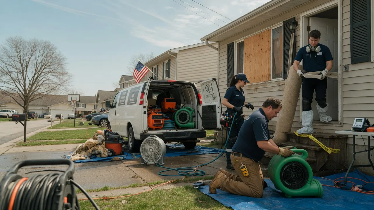 Water Damage Restoration in Center, ND near me